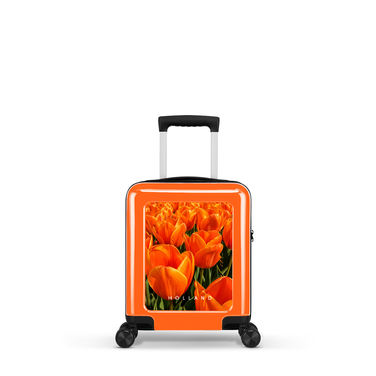 Handbagage koffer Mini - 45 cm - Orange Tulips