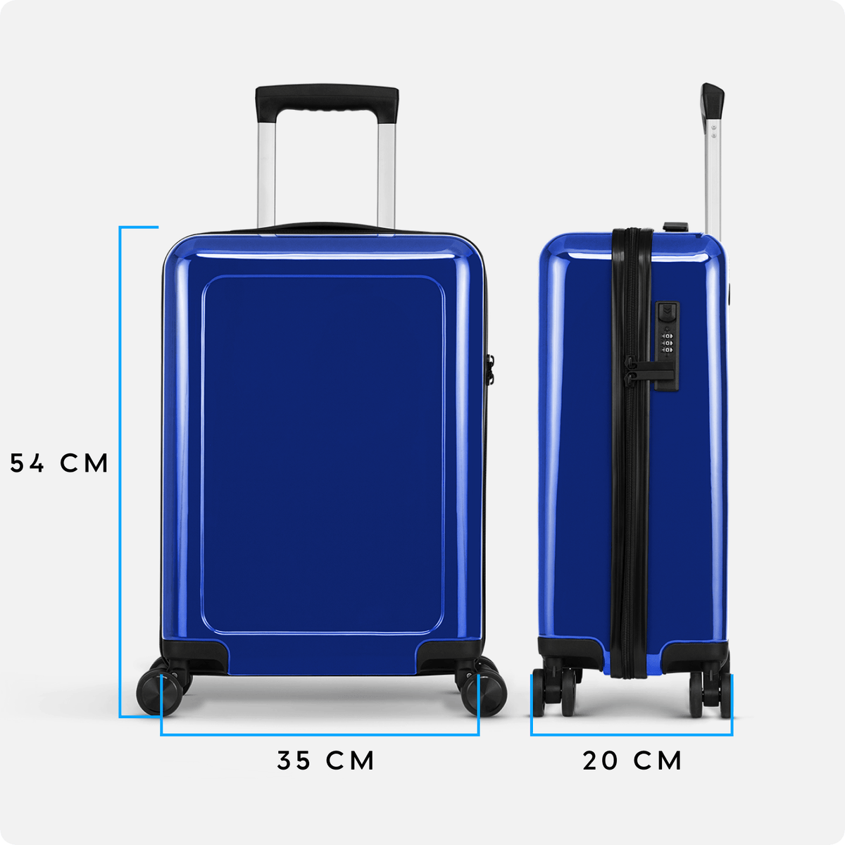 Handbagage koffer - 54 cm - Polar Train