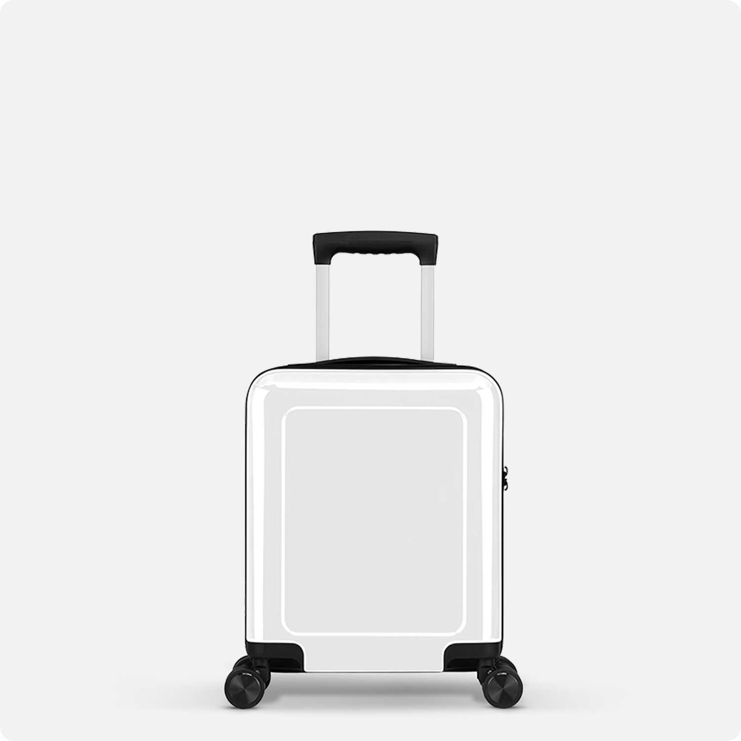 Handbagage koffer Mini - 45 cm - Wit