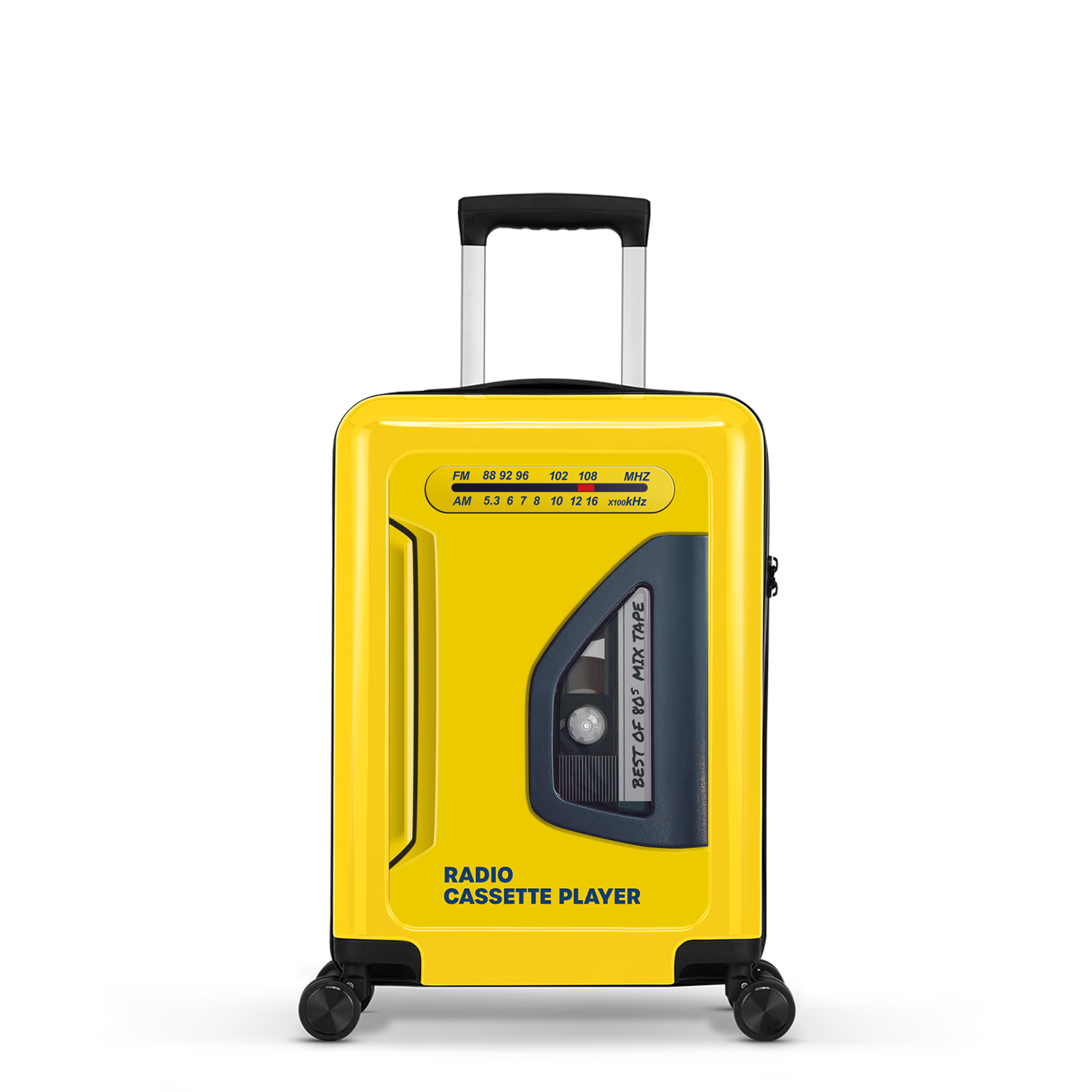 Handbagage koffer - 54 cm - Casette Player