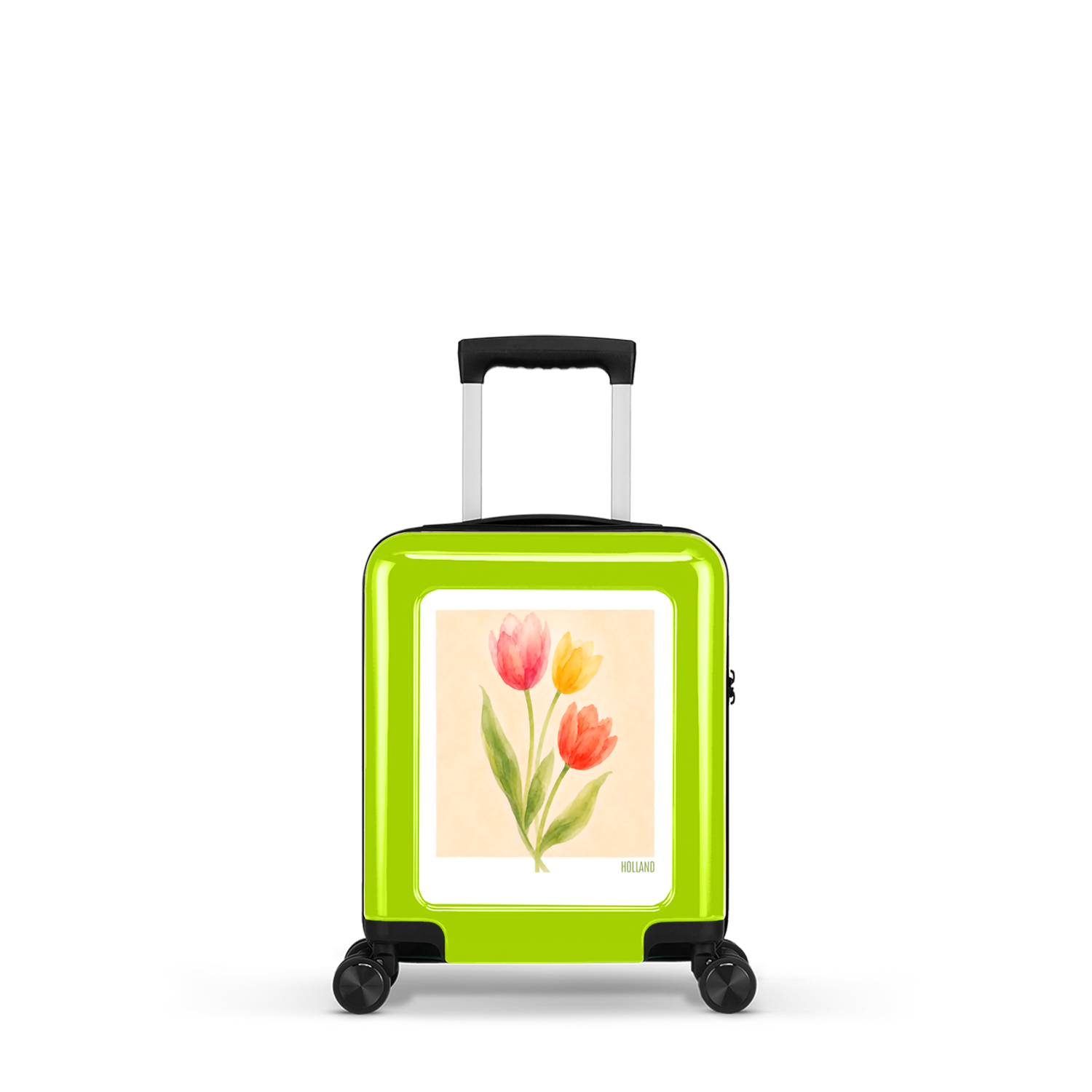 Handbagage koffer Mini - 45 cm - Painted Tulips