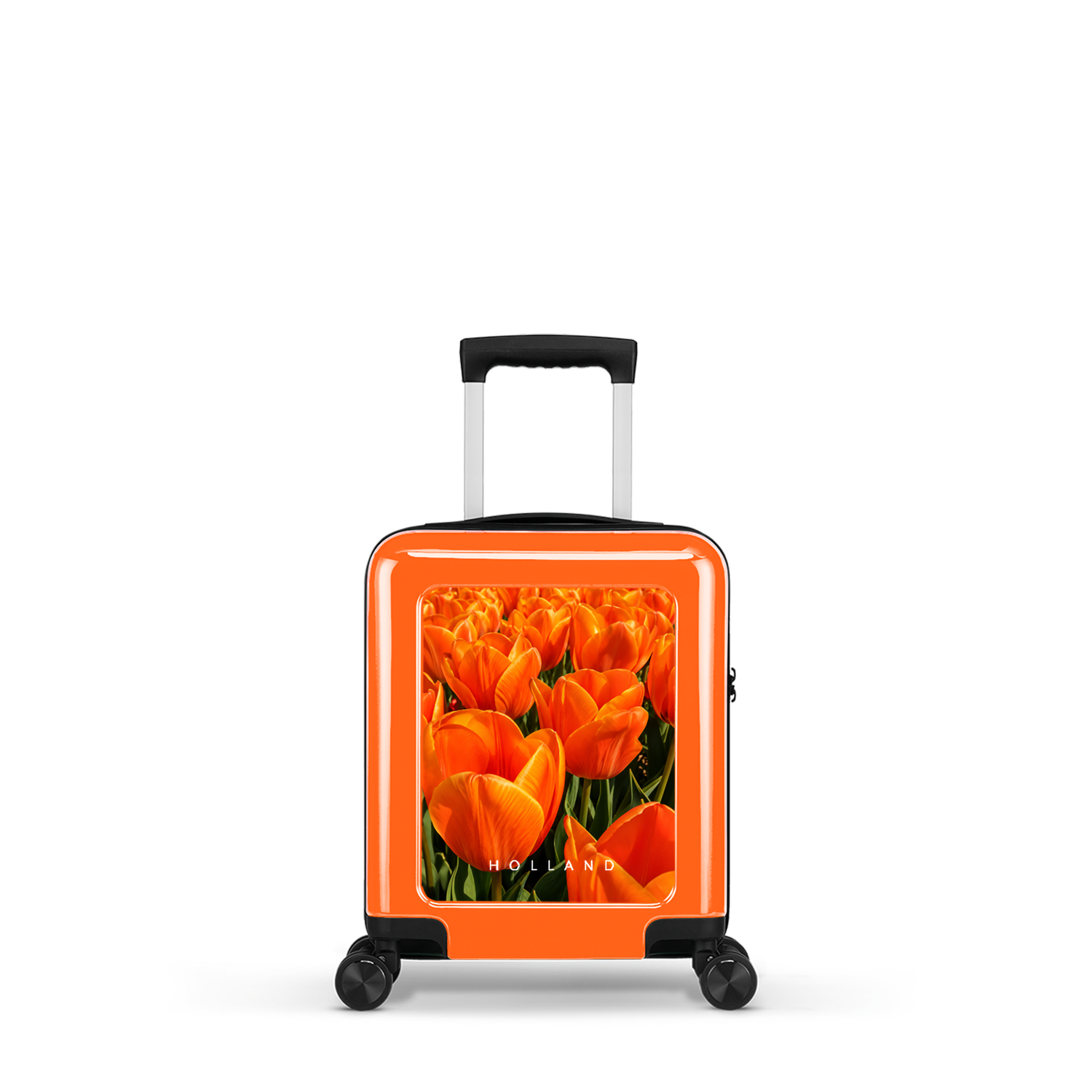 Handbagage koffer Mini - 45 cm - Orange Tulips