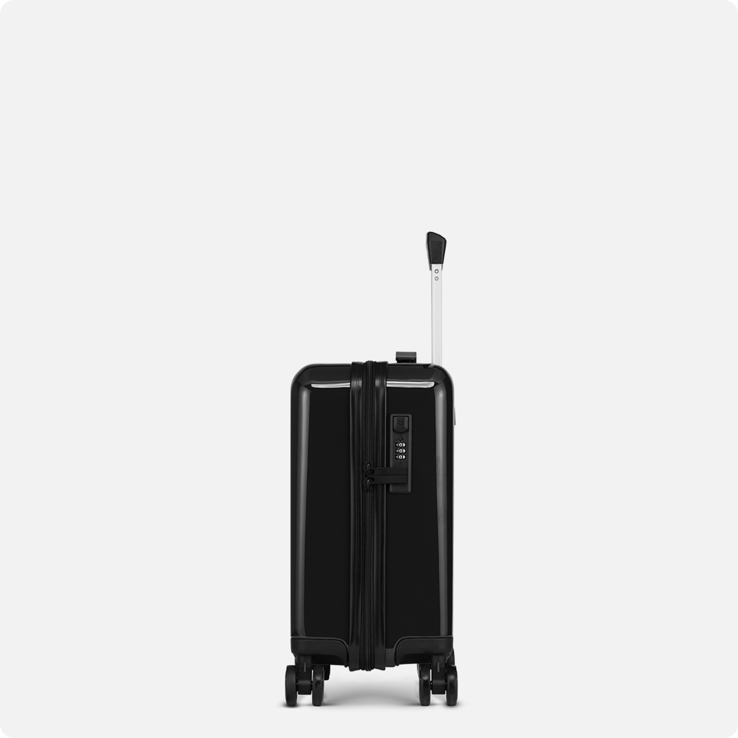 Handgepäckkoffer Mini - 45 cm - Schwarz - Muster