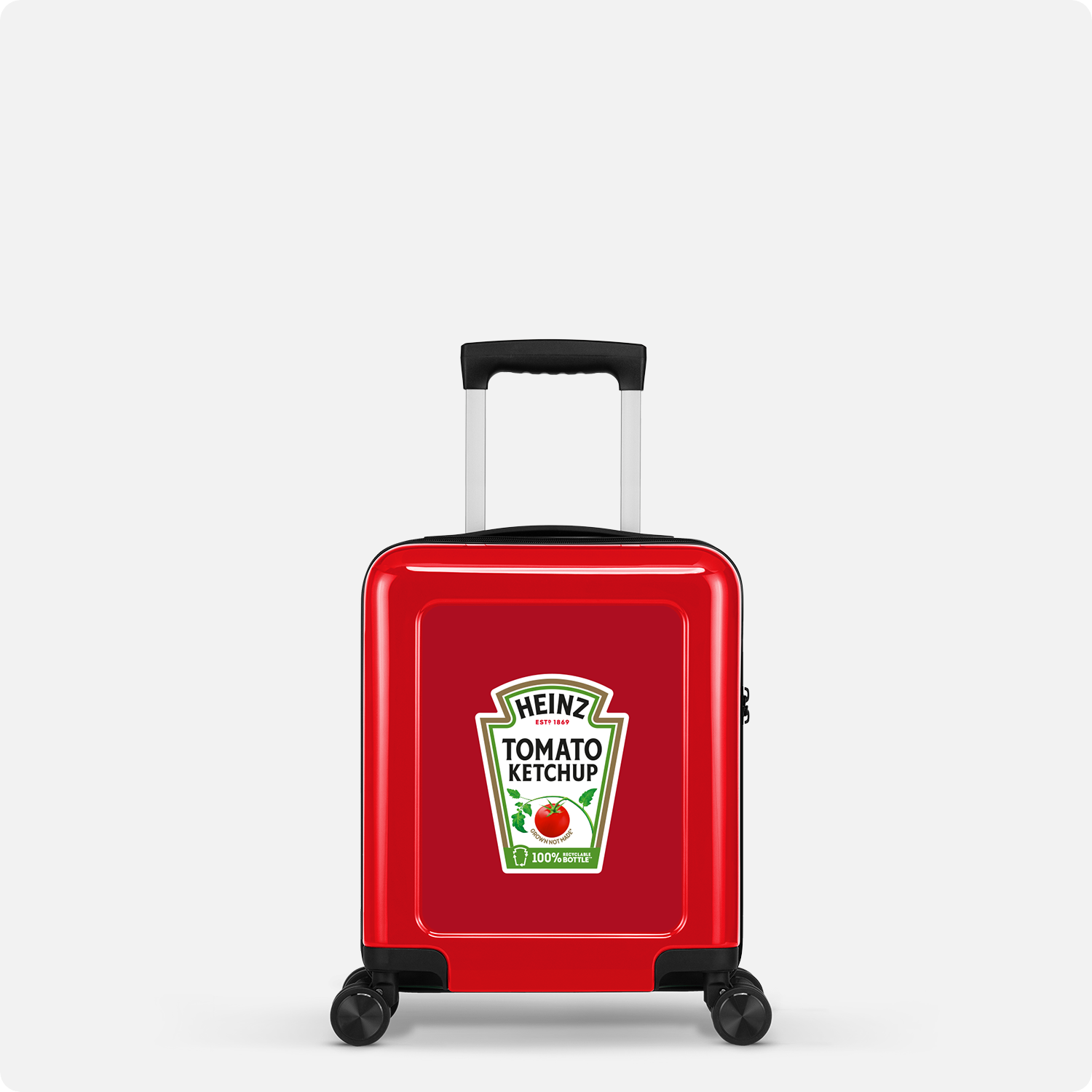 Handbagage koffer Mini - 45 cm - Rood