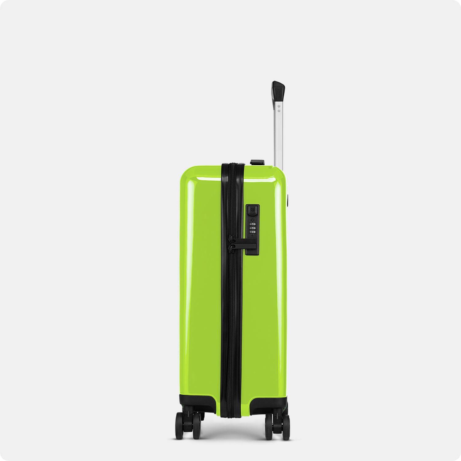 Handbagage koffer - 54 cm - Lichtgroen