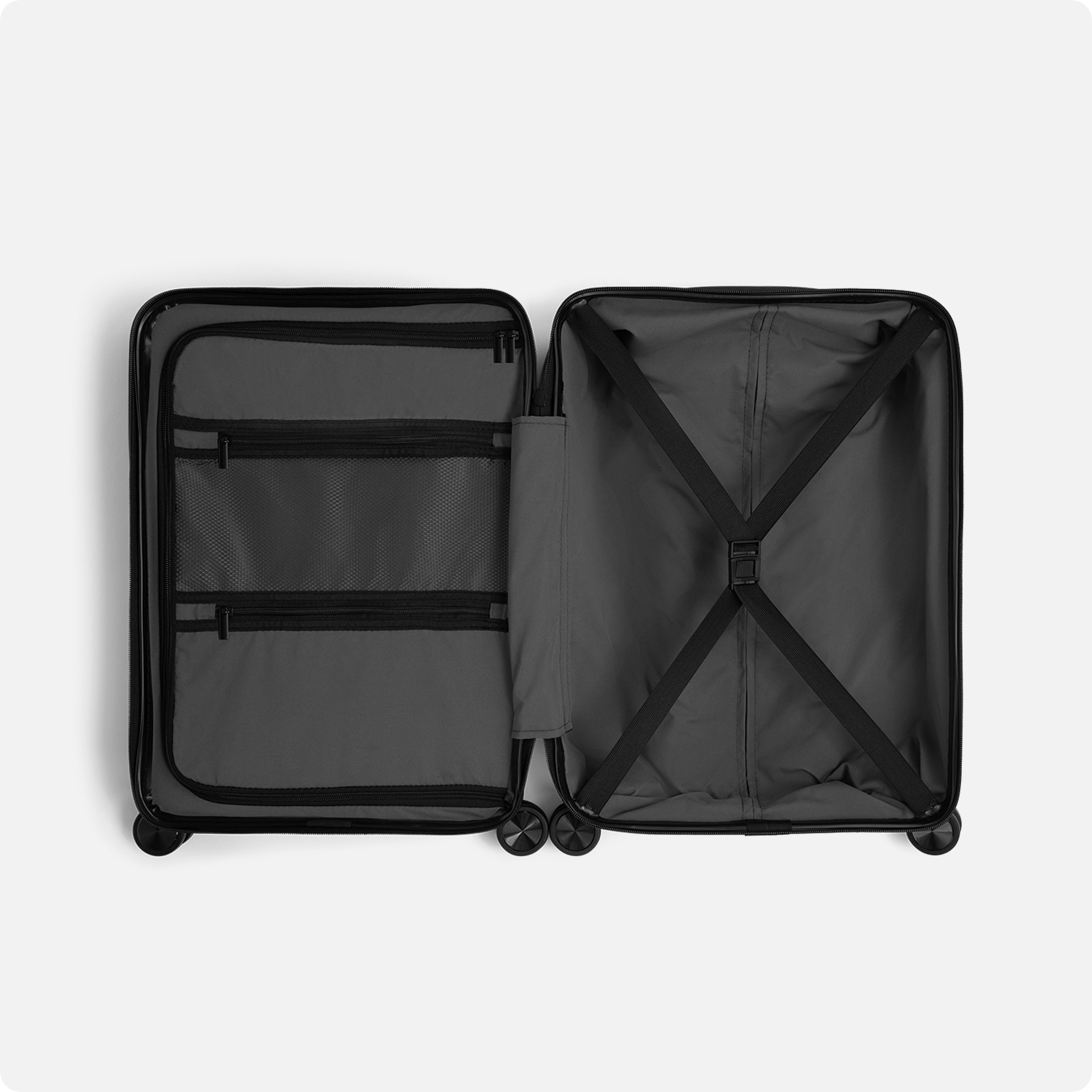 Handbagage koffer - 54 cm - Lichtgroen