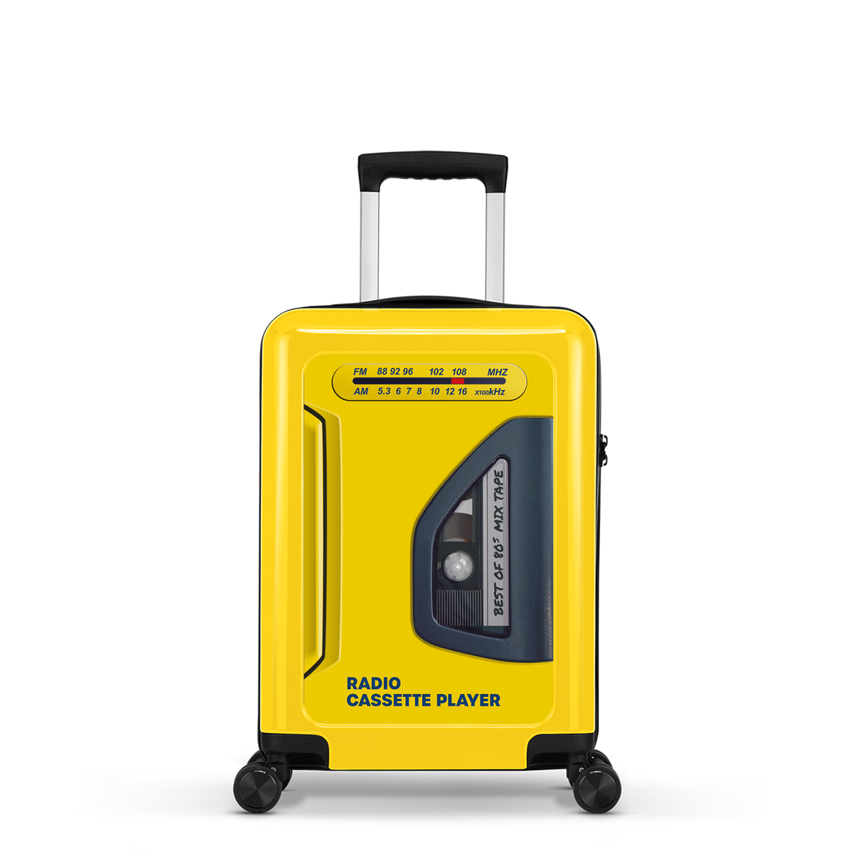 Handbagage koffer - 54 cm - Casette Player